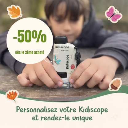 Kidiscope - microscope d'éveil pour enfant curieux